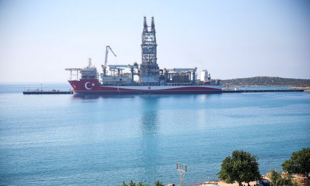 Greek-Turkish: A Turkish drilling rig leaves for research in the Mediterranean - The Turks want an episode