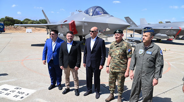 "The F-35s are being prepared for Greece"